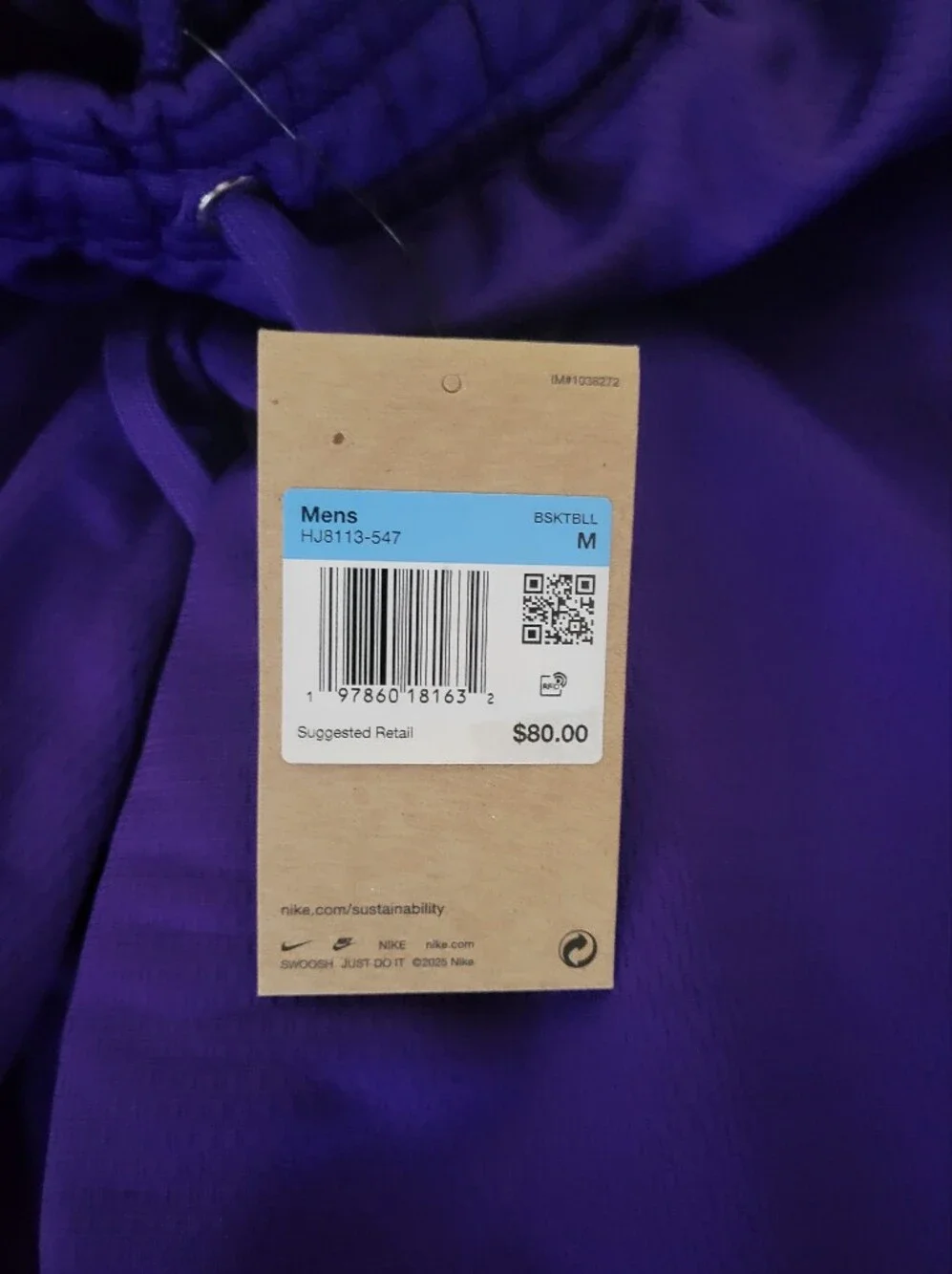 Nike new tags